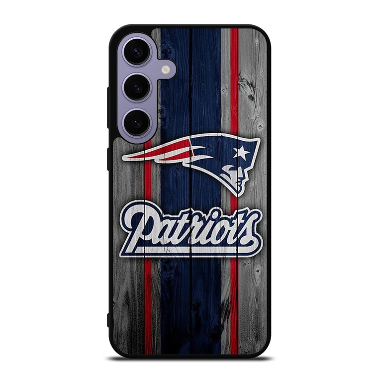 NEW ENGLAND PATRIOTS WOODEN LOGO Samsung Galaxy S24 Plus Case NEW ENGLAND PATRIOTS WOODEN LOGO Samsung Galaxy S24 Plus Case