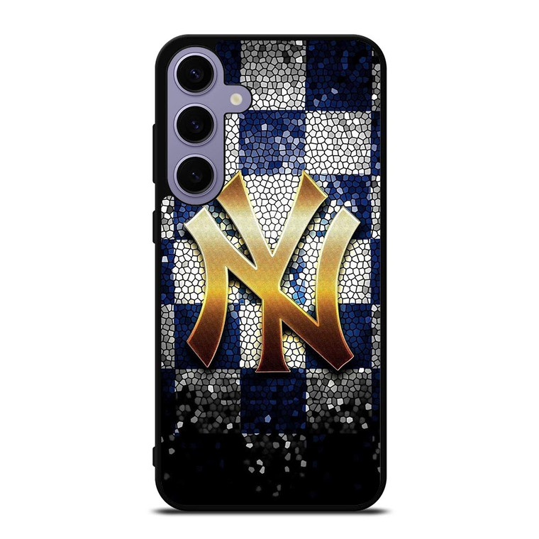 NEW YORK YANKEES GLASS ART Samsung Galaxy S24 Plus Case