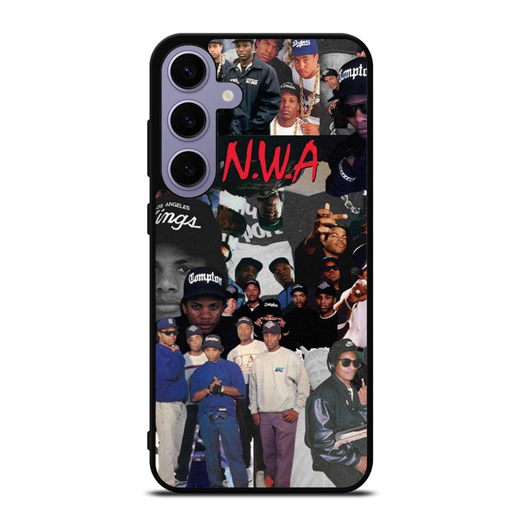 NWA NIGGAZ WIT ATTITUDES COLLAGE Samsung Galaxy S24 Plus Case