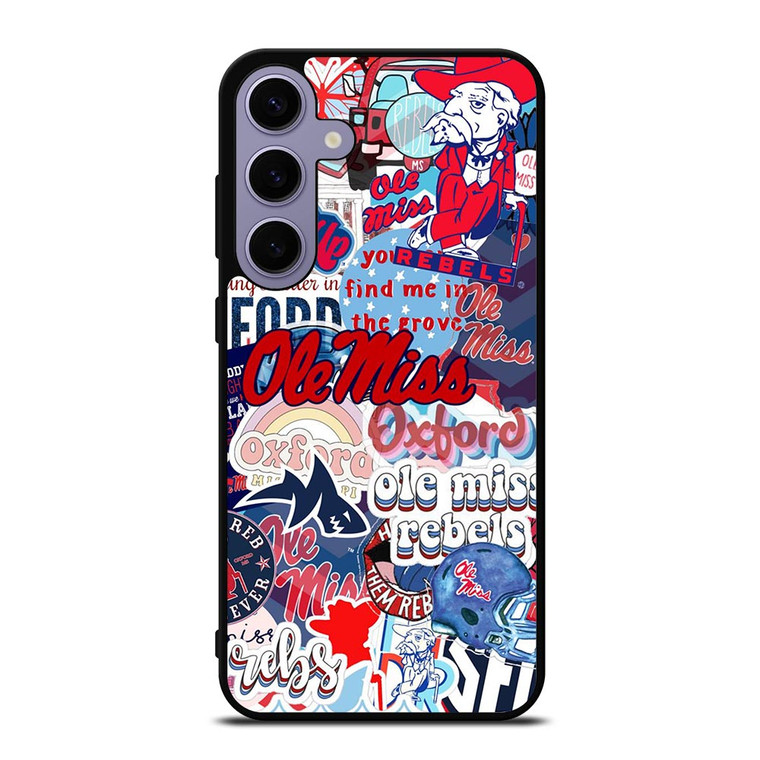 OLE MISS BASEBALL COLLAGE Samsung Galaxy S24 Plus Case