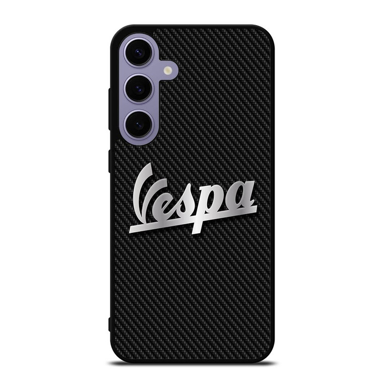 PIAGGIO VESPA METAL CARBON LOGO Samsung Galaxy S24 Plus Case PIAGGIO VESPA METAL CARBON LOGO Samsung Galaxy S24 Plus Case