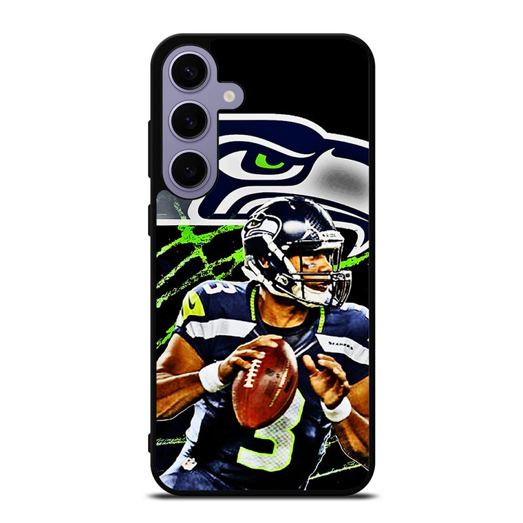 RUSSELL WILSON SEATTLE SEAHAWKS ART Samsung Galaxy S24 Plus Case RUSSELL WILSON SEATTLE SEAHAWKS ART Samsung Galaxy S24 Plus Case