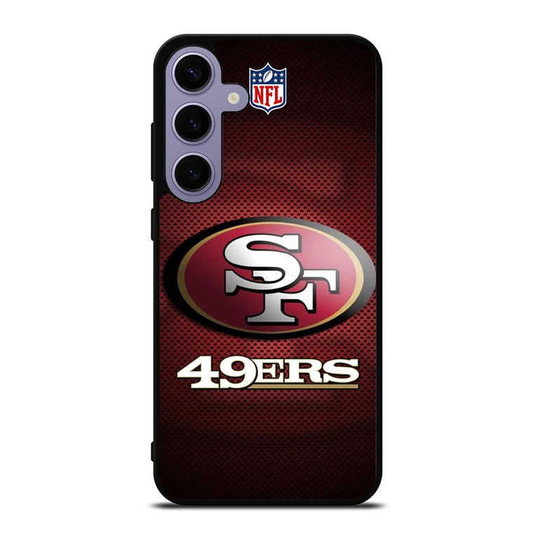 SAN FRANCISCO 49ERS LOGO FOOTBALL Samsung Galaxy S24 Plus Case