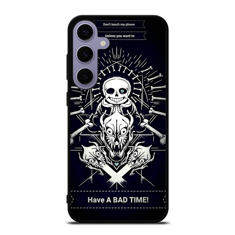 SANS UNDERTALE BAD TIME CARTOON Samsung Galaxy S24 Plus Case SANS UNDERTALE BAD TIME CARTOON Samsung Galaxy S24 Plus Case