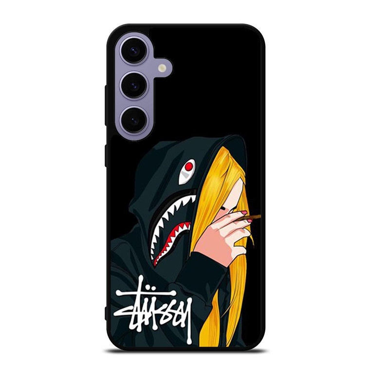 STUSSY BAPE SHARK Samsung Galaxy S24 Plus Case