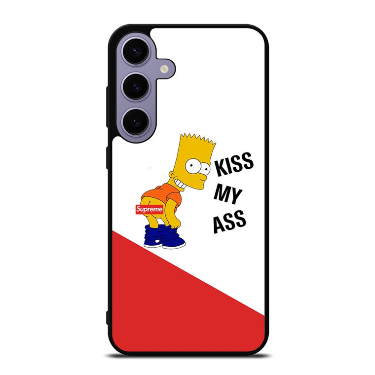 SUPREME BART SIMPSON KISS MY ASS Samsung Galaxy S24 Plus Case