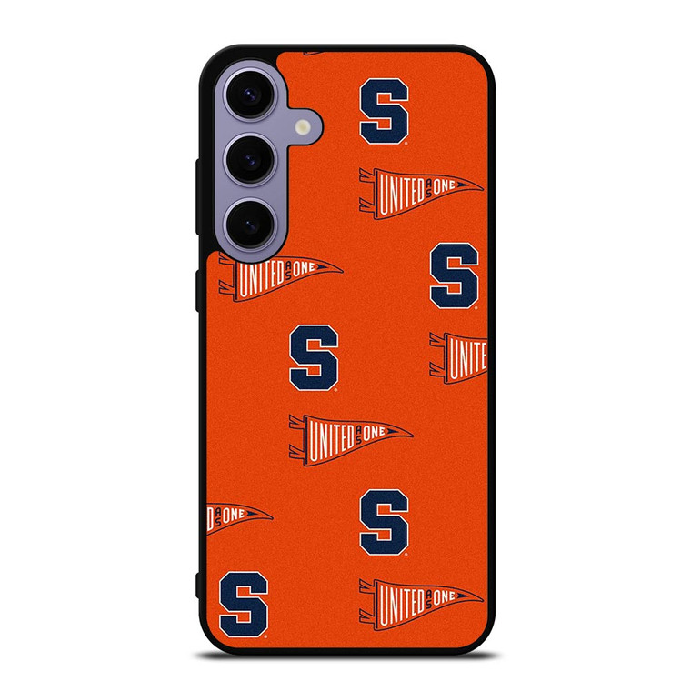 SYRACUSE ORANGE LOGO PATTERN Samsung Galaxy S24 Plus Case