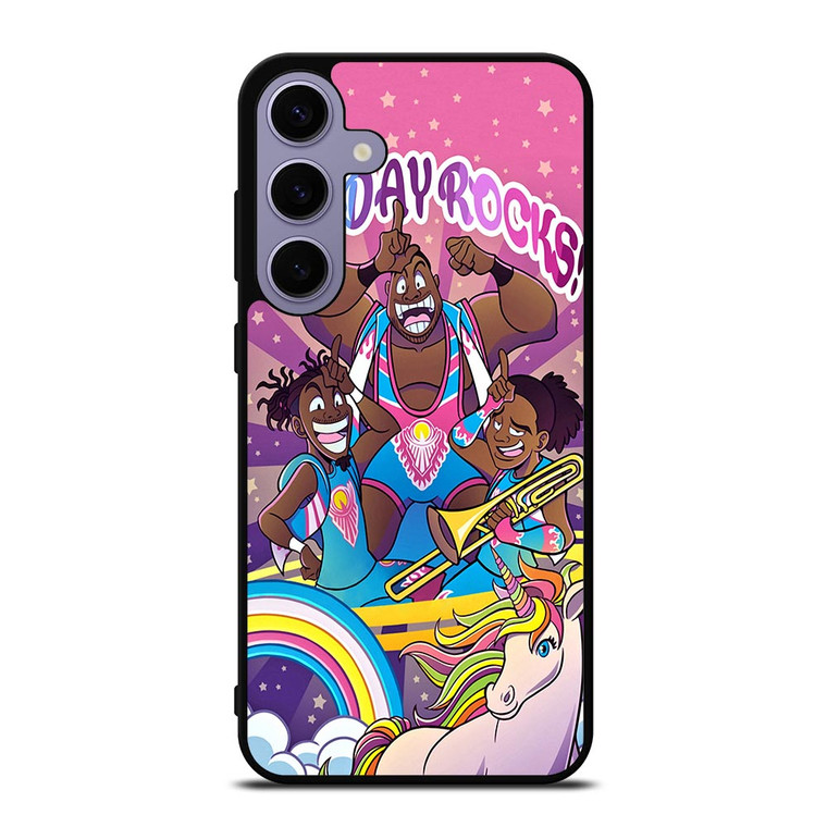 THE NEW DAY WRESTLING UNICORN Samsung Galaxy S24 Plus Case