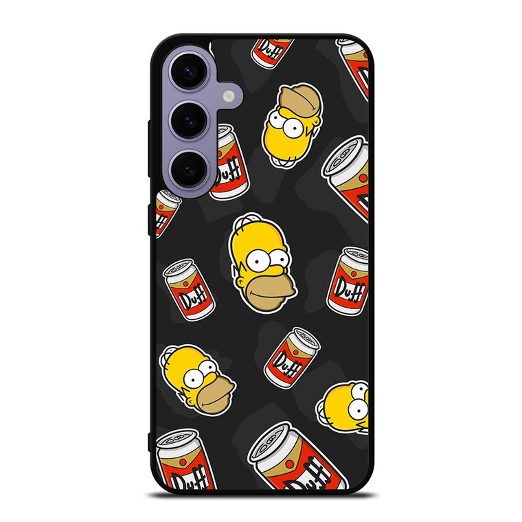 THE SIMPSONS HOMER DUFF BEER Samsung Galaxy S24 Plus Case