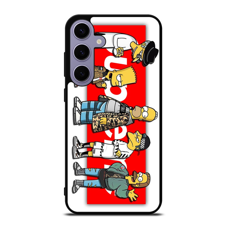 THE SIMPSONS SUPREME HYPEBEAST Samsung Galaxy S24 Plus Case