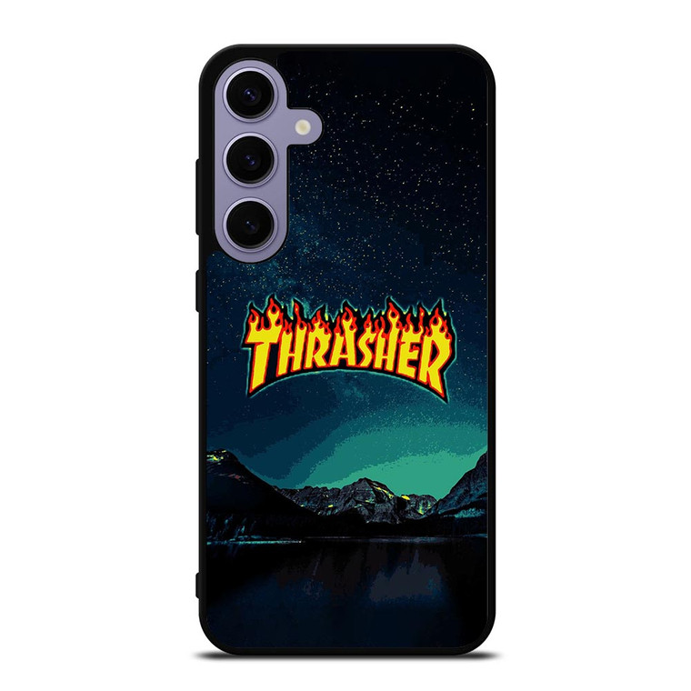 THRASHER SKATEBOARD MAGAZINE SKY NIGHT Samsung Galaxy S24 Plus Case
