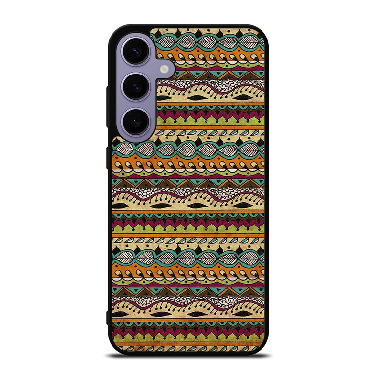 TIBAL PATTERN AZTEC Samsung Galaxy S24 Plus Case