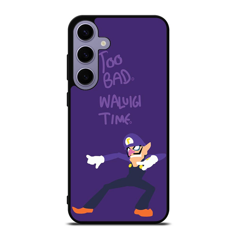WALUIGI TIME TOO BAD Samsung Galaxy S24 Plus Case