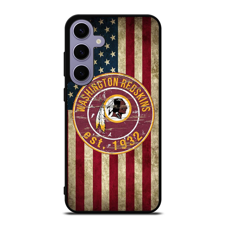 WASHINGTON REDSKINS AMERICAN FLAG Samsung Galaxy S24 Plus Case WASHINGTON REDSKINS AMERICAN FLAG Samsung Galaxy S24 Plus Case
