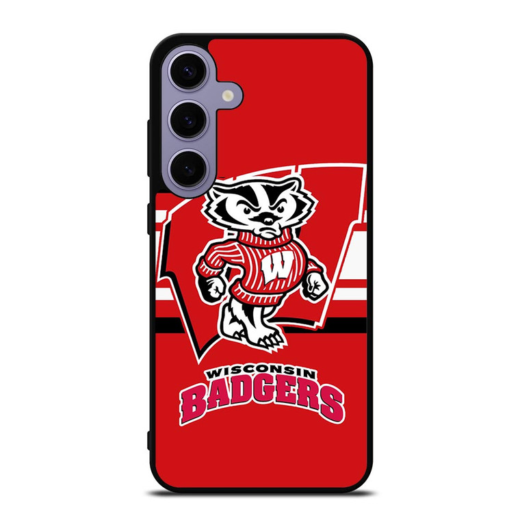 WISCONSIN BADGER SYMBOL Samsung Galaxy S24 Plus Case