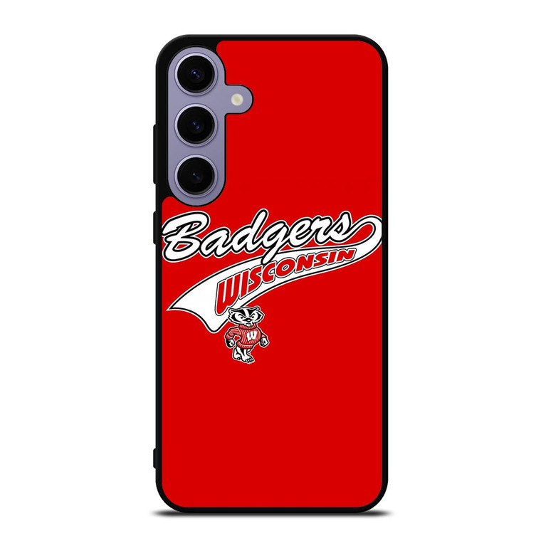 WISCONSIN BADGERS FOOTBALL SYMBOL Samsung Galaxy S24 Plus Case