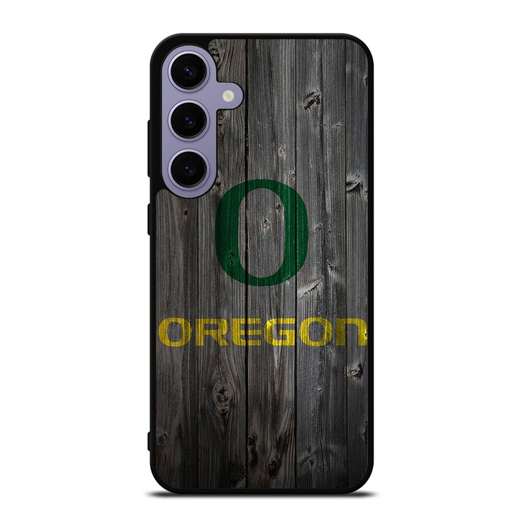 WOODEN LOGO OREGON DUCKS Samsung Galaxy S24 Plus Case