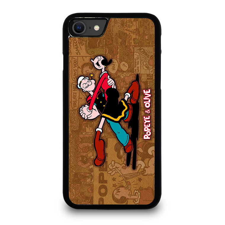 POPEYE AND OLIVE DANCE iPhone SE 2020 Case