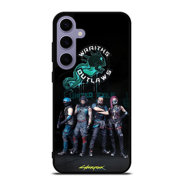 WRAITHS OUTLAWS CYBERPUNK 2077 Samsung Galaxy S24 Plus Case