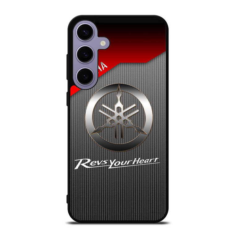 YAMAHA REVS YOUR HEART METAL LOGO Samsung Galaxy S24 Plus Case