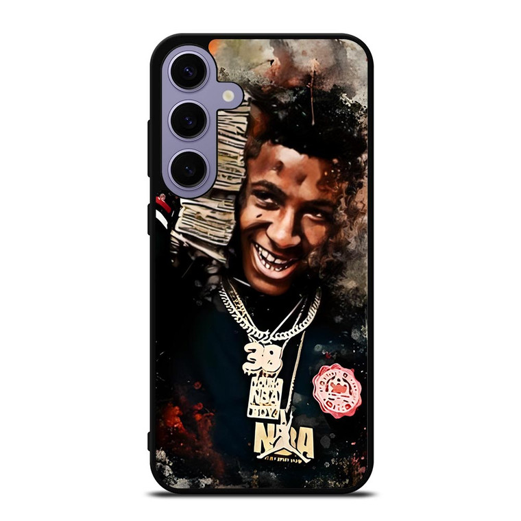 YOUNGBOY NEVER BROKE AGAIN ABSTRAC Samsung Galaxy S24 Plus Case