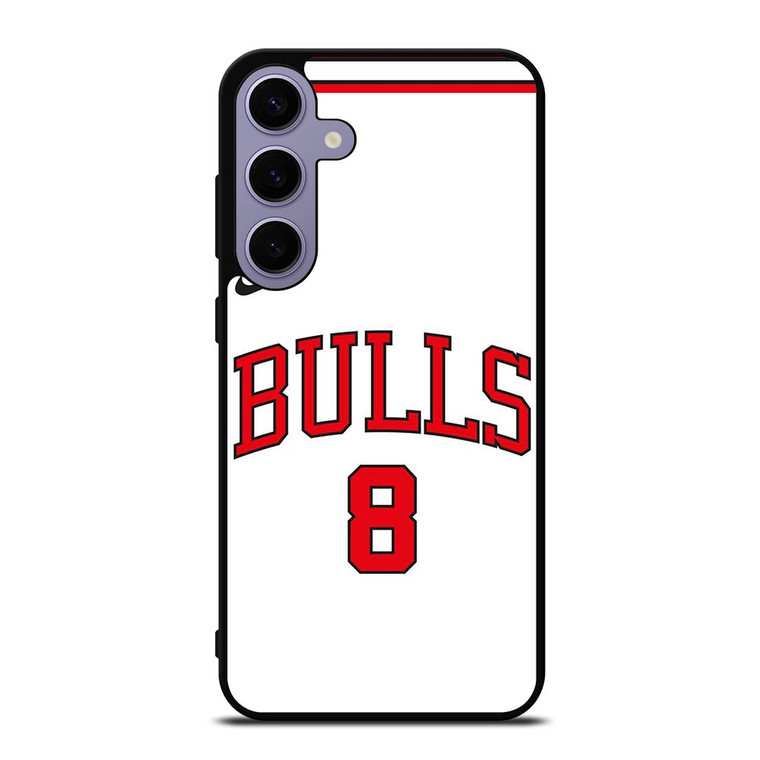 ZACH LAVINE CHICAGO BULLS WHITE Samsung Galaxy S24 Plus Case ZACH LAVINE CHICAGO BULLS WHITE Samsung Galaxy S24 Plus Case