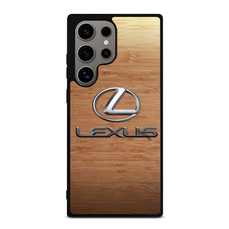 LEXUS WOODEN LOGO Samsung Galaxy S24 Ultra Case