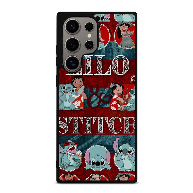 LILO AND STITCH ART COLLAGE Samsung Galaxy S24 Ultra Case