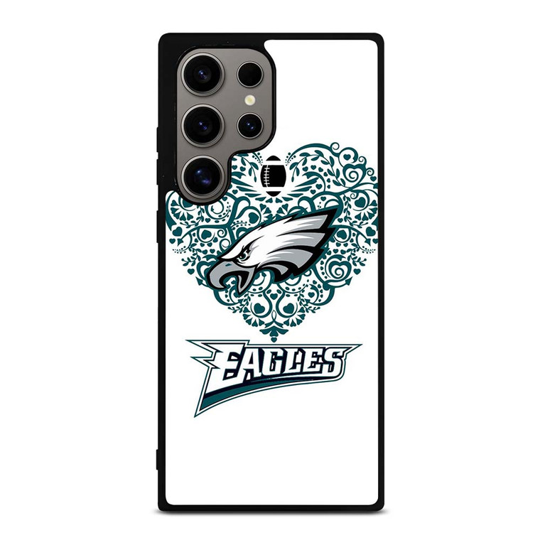 LOVE PHILADELPHIA EAGLES Samsung Galaxy S24 Ultra Case