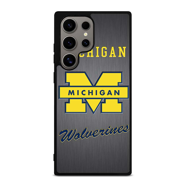 MICHIGAN WOLVERINES LOGO Samsung Galaxy S24 Ultra Case