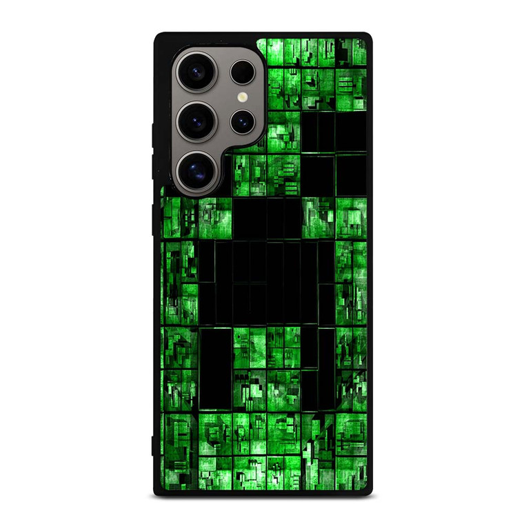MINECRAFT CREEPER Samsung Galaxy S24 Ultra Case
