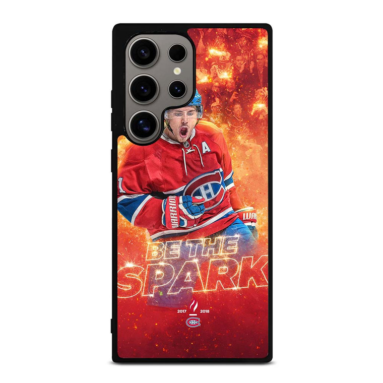 MONTREAL CANADIENS BE THE SPARK NHL Samsung Galaxy S24 Ultra Case MONTREAL CANADIENS BE THE SPARK NHL Samsung Galaxy S24 Ultra Case