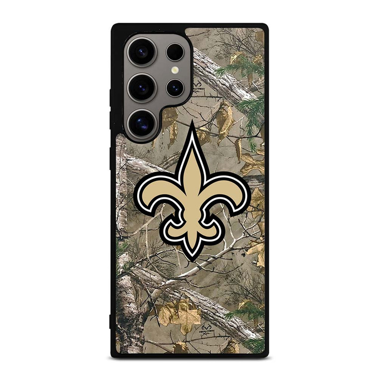 NEW ORLEANS SAINTS CAMO LOGO Samsung Galaxy S24 Ultra Case
