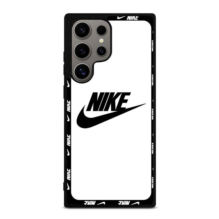 NIKE SWOOSH ROUND WHITE Samsung Galaxy S24 Ultra Case