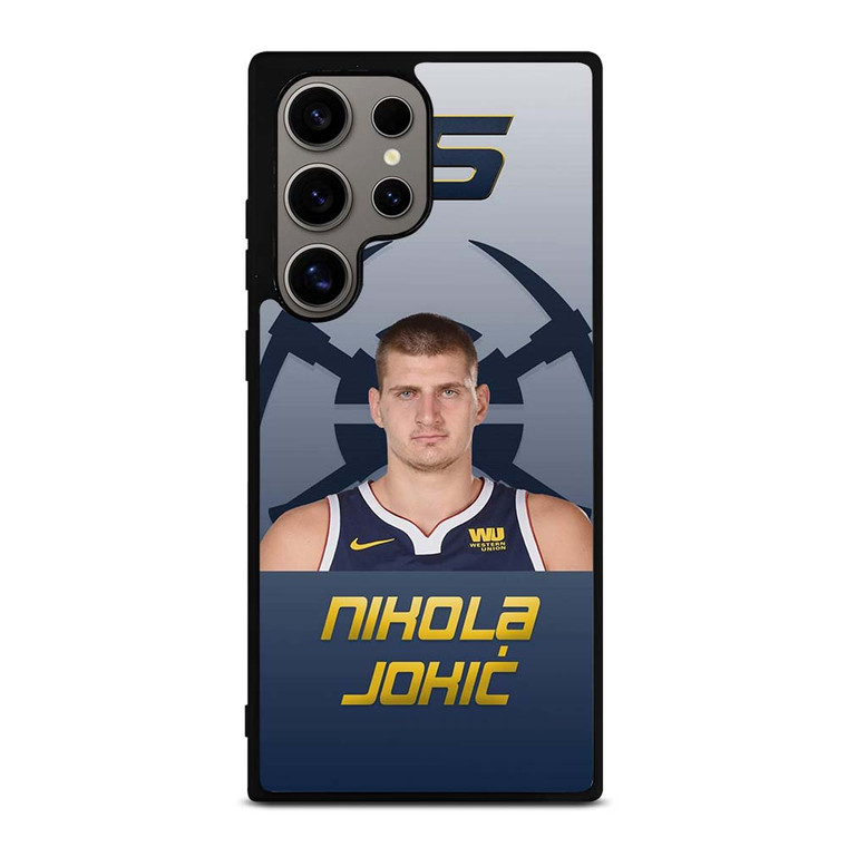 NIKOLA JOKIC DENVER NUGGETS SYMBOL Samsung Galaxy S24 Ultra Case NIKOLA JOKIC DENVER NUGGETS SYMBOL Samsung Galaxy S24 Ultra Case