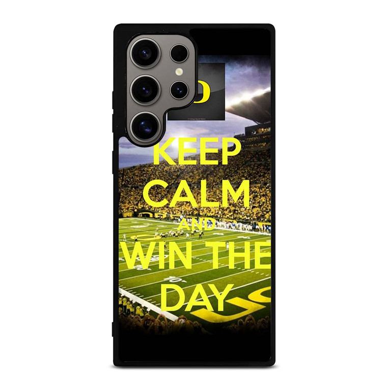 OREGON DUCKS WIN THE DAY Samsung Galaxy S24 Ultra Case