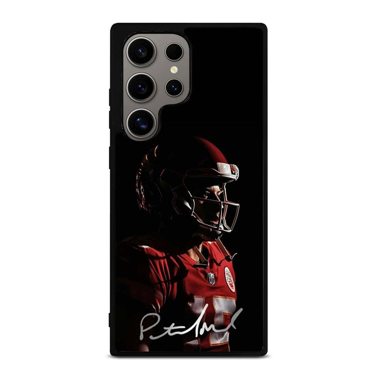 PATRICK MAHOMES KC CHIEFS SIGNATURE Samsung Galaxy S24 Ultra Case