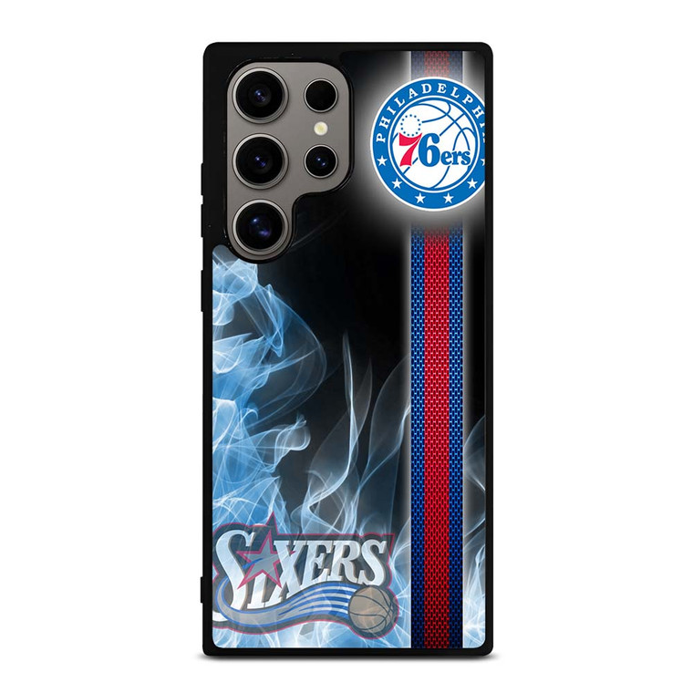PHILADELPHIA 76ERS NBA FIRE Samsung Galaxy S24 Ultra Case