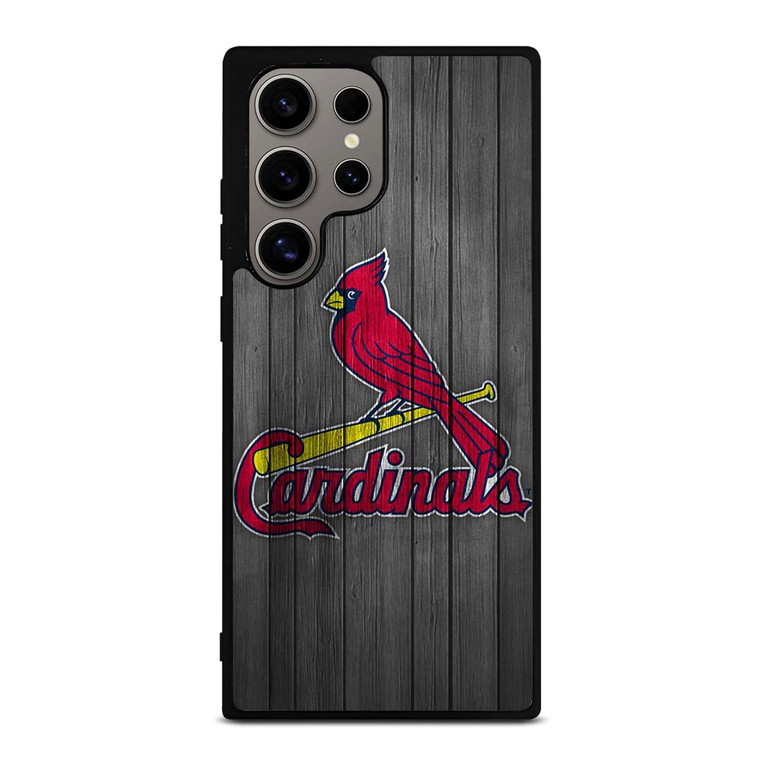 SAINT LOUIS CARDINALS WOODEN ICON Samsung Galaxy S24 Ultra Case
