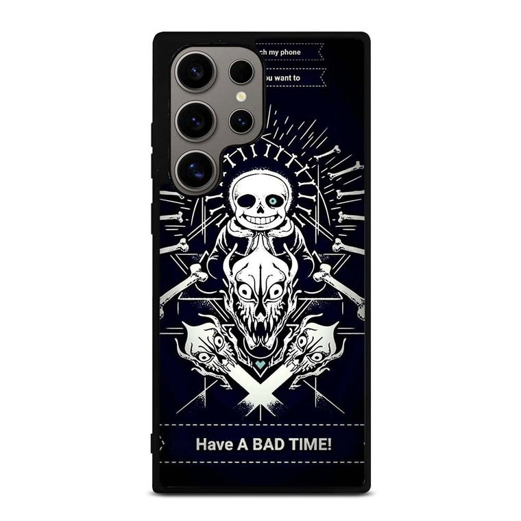SANS UNDERTALE BAD TIME CARTOON Samsung Galaxy S24 Ultra Case