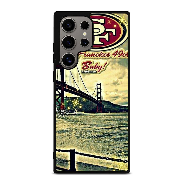 sf49ers SF 49ERS BRIDGE FOOTBALL Samsung Galaxy S24 Ultra Case
