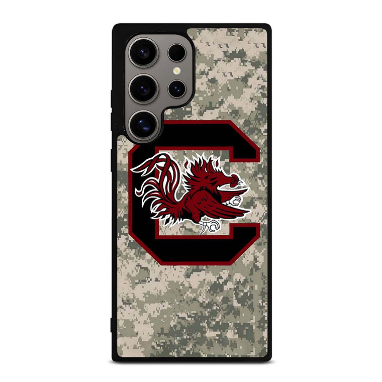 SOUTH CAROLINA GAMECOCKS CAMO LOGO Samsung Galaxy S24 Ultra Case