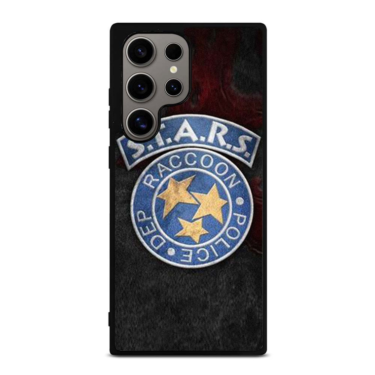 STARS RACCOON POLICE DEP BADGE Samsung Galaxy S24 Ultra Case