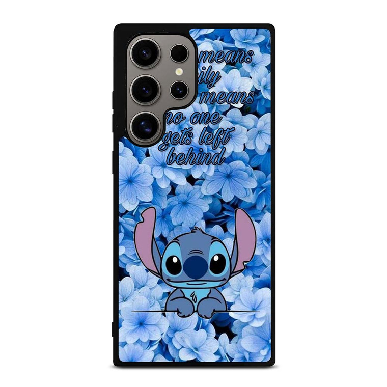 STITCH DISNEY OHANA FAMILY QUOTE Samsung Galaxy S24 Ultra Case