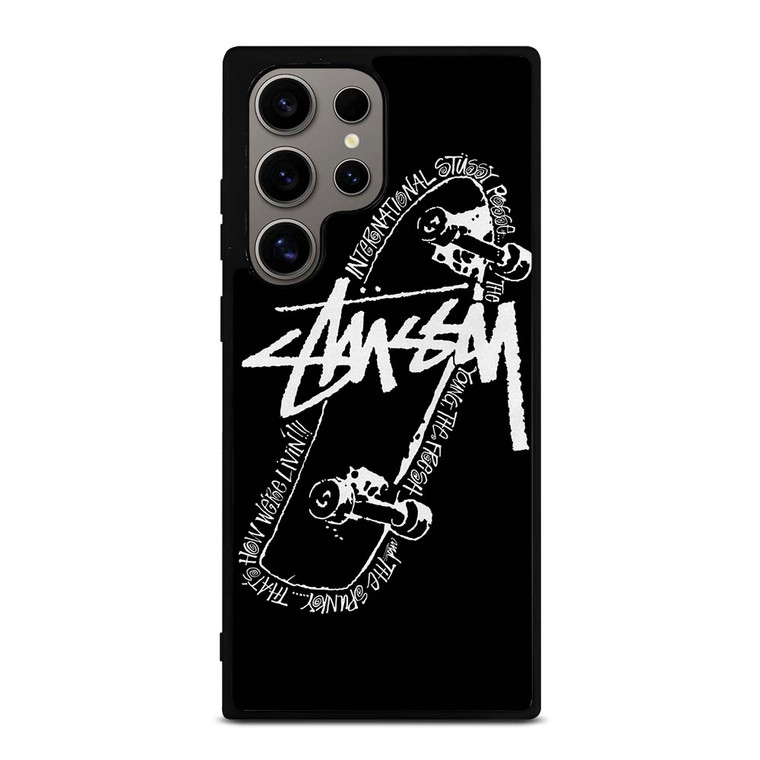 STUSSY SKATEBOARD ART Samsung Galaxy S24 Ultra Case