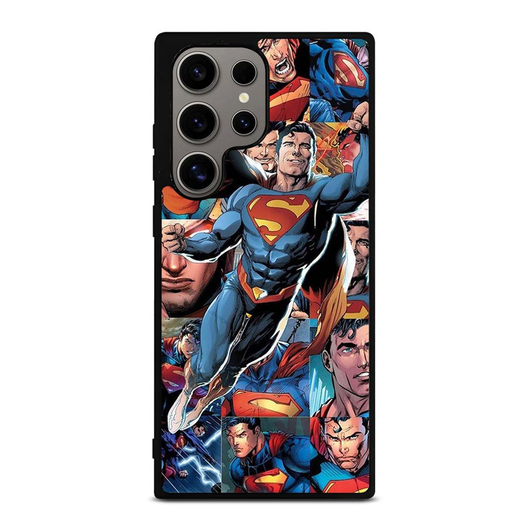 SUPERMAN COLLAGE SUPERHERO Samsung Galaxy S24 Ultra Case