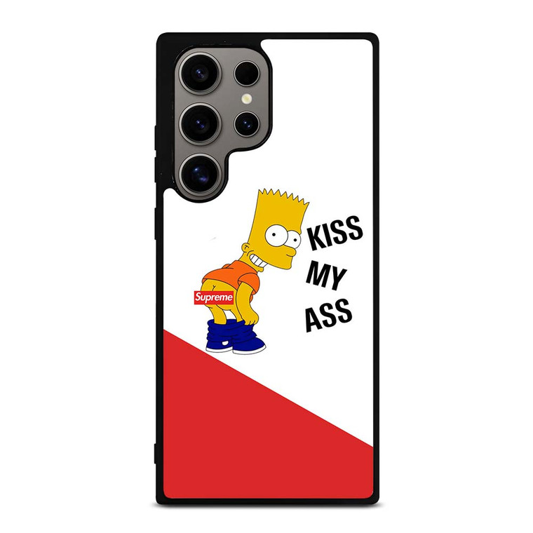 SUPREME BART SIMPSON KISS MY ASS Samsung Galaxy S24 Ultra Case
