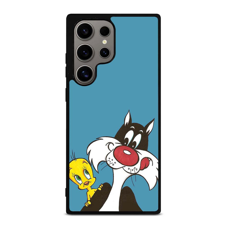 SYLVESTER AND TWEETY CLASSIC CARTOON Samsung Galaxy S24 Ultra Case