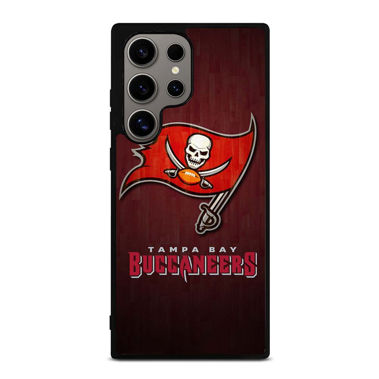 TAMPA BAY BUCCANEERS WOODEN LOGO Samsung Galaxy S24 Ultra Case