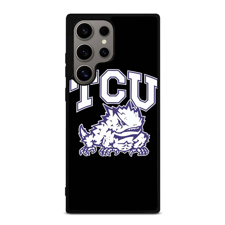 TCU HORNED FROGS FOOTBALL LOGO Samsung Galaxy S24 Ultra Case
